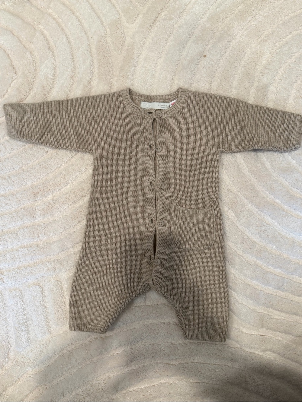 Zara Baby knitted jumpsuit / long romper